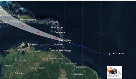 Hurricane Warning Down To Storm Warning For Barbados