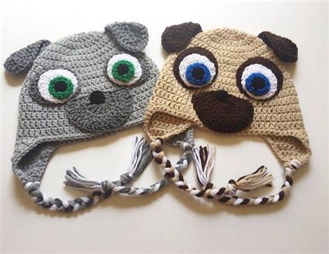 Puppy Dog Pals Hats Bingo And Rolly Crochet Beanies Crochet Scarf