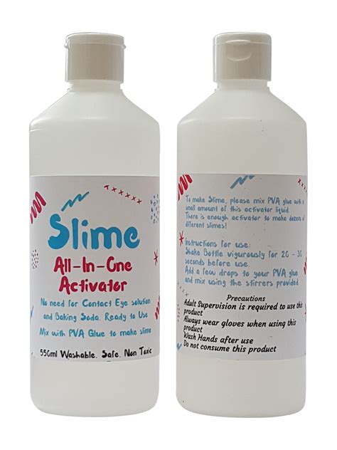 Ultimate 550ml Slime Activator Borax For Making All Slimes Etsy