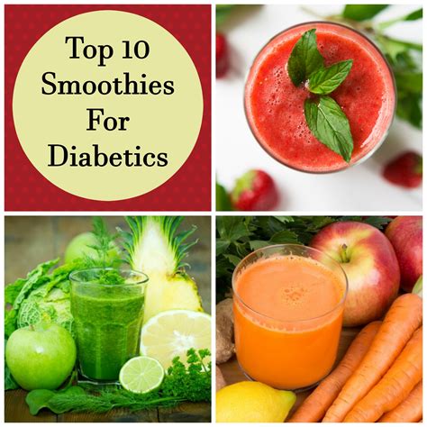 These recipes yield sweet treats that are satisfying enough for everyone to enjoy. 10 Delicious Smoothies for Diabetics - All Nutribullet Recipes