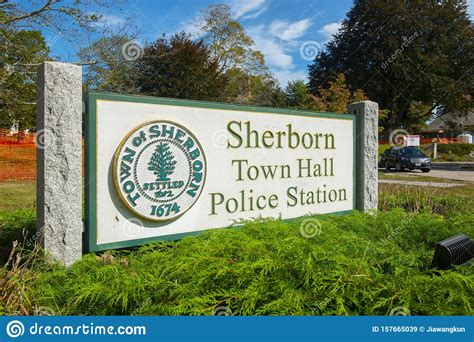 Sherborn Town Hall Massachusetts Usa Editorial Stock Image Image Of