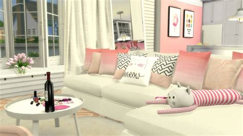 The Sims 4 Speed Build Girly Teenage Bedroom Sims 4 C