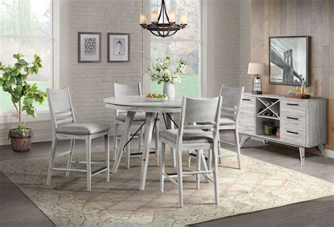 Intercon Modern Rustic Casual Dining Room Group Rifes Home Furniture