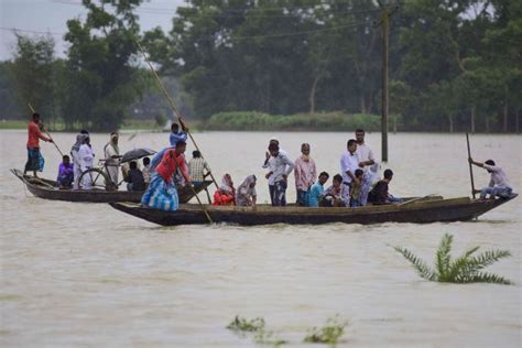 Assam Flood Toll Rises To 11 Lakhs Affected India News