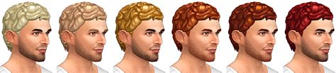 My Sims 4 Blog Echos Hair For Males And Females By Rope