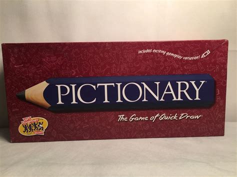 Pictionary The Game Of Quick Draw Adult Board Game 1836624716