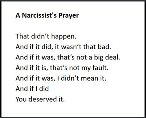 A Narcissists Prayer Wholesome Badass