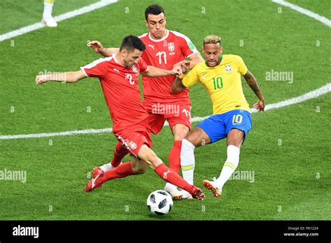 Moscow Russia 27th June 2018 Soccer World Cup Serbia Vs Brazil