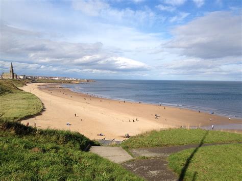Longsands Tynemouth In North East England