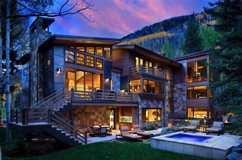 Captivating Modern Rustic Home In The Colorado Mountains Rustic Home