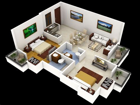 20 Images Floor Plans For Two Bedroom Homes