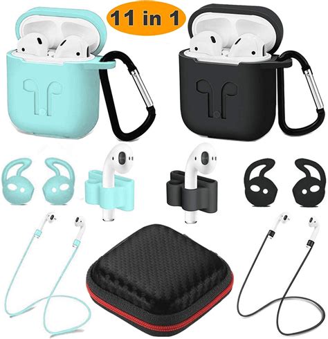 Airpods Case Airpods Accessories Kits 2 Pack Protective Silicone
