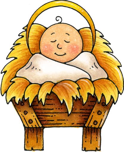 Manger Nativity Scene Child Jesus Clip Art Others Png Download 418