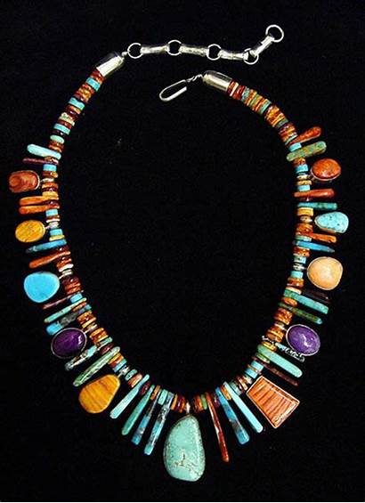Native Jewelry American Necklace Beads Turquoise Southwest