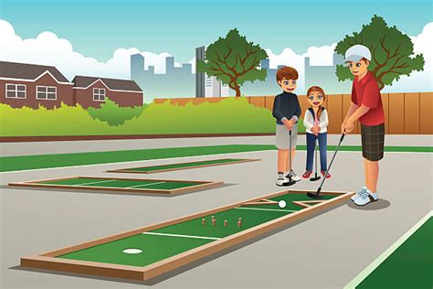 cartoon of minigolf illustrations royalty free vector graphics and clip art istock