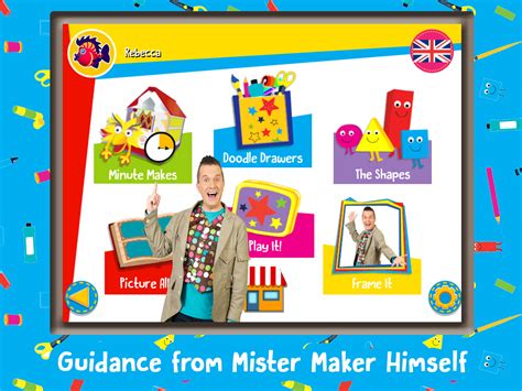 Mister Maker Lets Make It App
