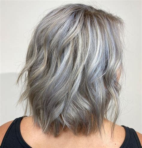Short Haircuts For Gray Hair 2021 Best Gray Hair Color Shades For All Hairstyles In 2021 2022