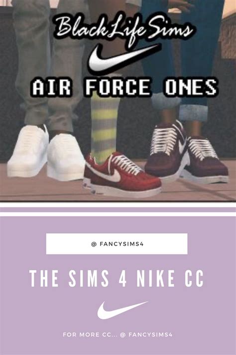 Nike Simple Sneakers For The Sims 4 Ts4 Cc Sims 4 Clothing Sims 4