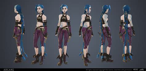 Thibaut Granet Arcane Jinx Modeling And Texturing