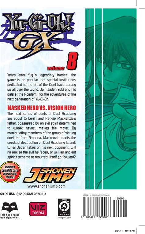 Yu Gi Oh Gx Vol 8 Book By Naoyuki Kageyama Kazuki Takahashi Official Publisher Page