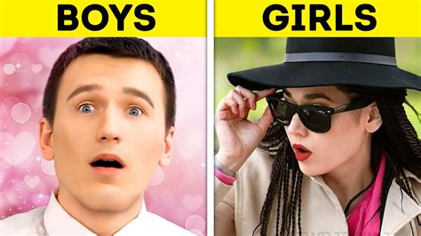 Girls Vs Boys On Dates When You Have A Crush On Somebody