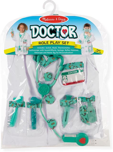 Knowledge Tree Melissa And Doug Doctor Role Play Costume Set
