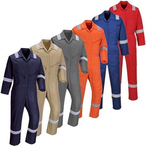 Cotton Jumpsuit Work Wear Custom Coverall Uniforms With Embroidery Logo