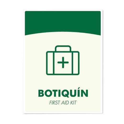 Señalización Botiquín Archivos Dotaciones A Domicilio