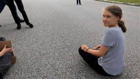 Greta Thunberg Forcibly Removed From Climate Protest Hours After Being