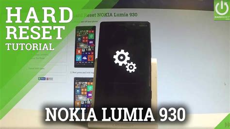 How To Hard Reset Nokia Lumia 930 Wipe Out Nokia Restore Youtube