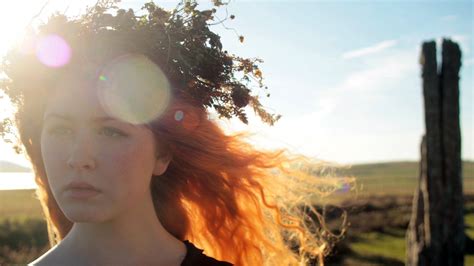 Wallpaper Sunlight Women Outdoors Redhead Hair Wreaths Lens
