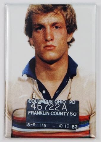 This was probably more fun than it should have been to make. Woody Harrelson Mugshot FRIDGE MAGNET Hunger Games Cheers ...