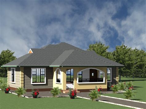 Some Best House Plans In Kenya 3 Bedrooms Bungalows Hpd Cheap House