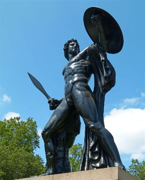 Statue Of Achilles In Hyde Park London In The Iliad Homer Wrote