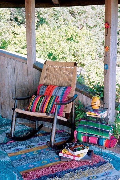 20 Awesome Bohemian Porch Décor Ideas Digsdigs Porch Decorating