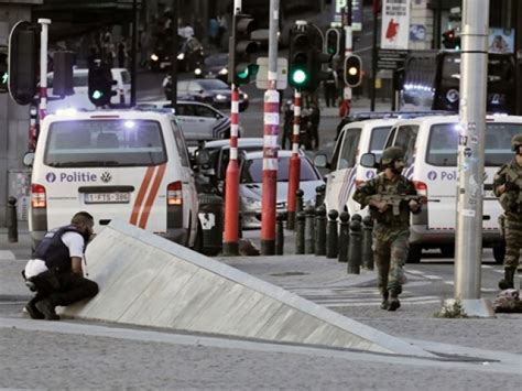 Troops Shoot Man After Brussels Station Blast Police The Express Tribune