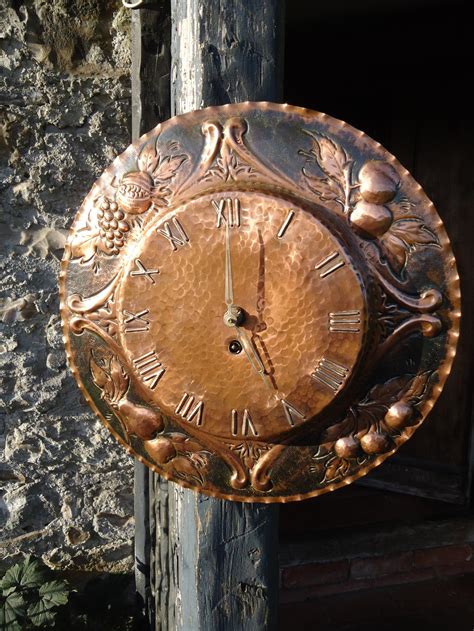 Antiques Atlas Arts And Crafts Copper Wall Clock Antique Wall Clocks