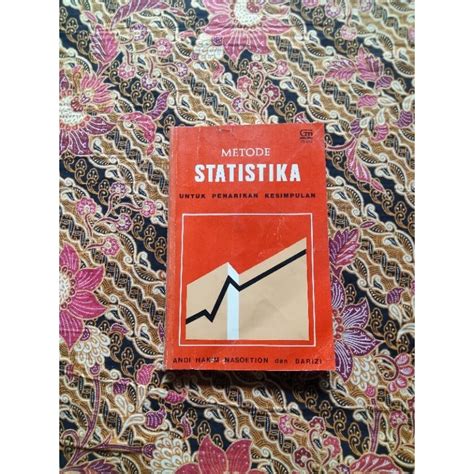 Jual Buku Statistik Metode Statistika Untuk Penarikan Kesimpulan Andi