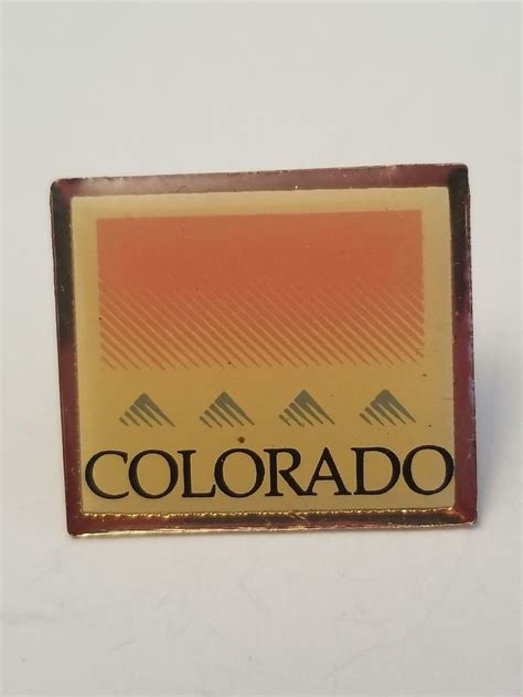 Colorado Lapel Pin 076 Ebay In 2022 Lapel Pins Lapel Pin