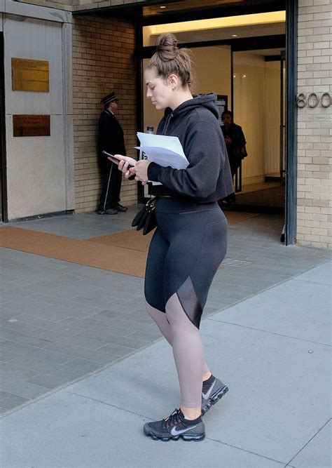Ashley Graham In Leggings Out In New York City International Celebrities Page 2