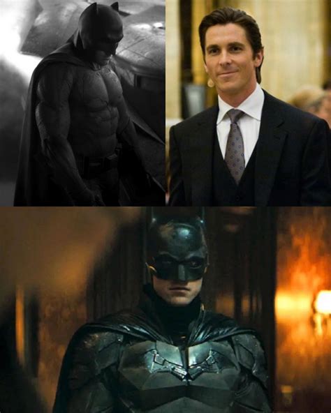 I Think Affleck Is The Best Batman Ever Bale Is The Best Bruce Wayne
