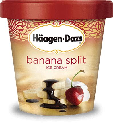Banana Split Ice Cream Häagen Dazs Retired Flavors