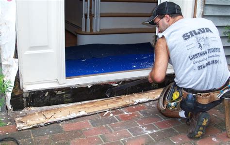 Repairing A Rotten Door Entry Thisiscarpentry
