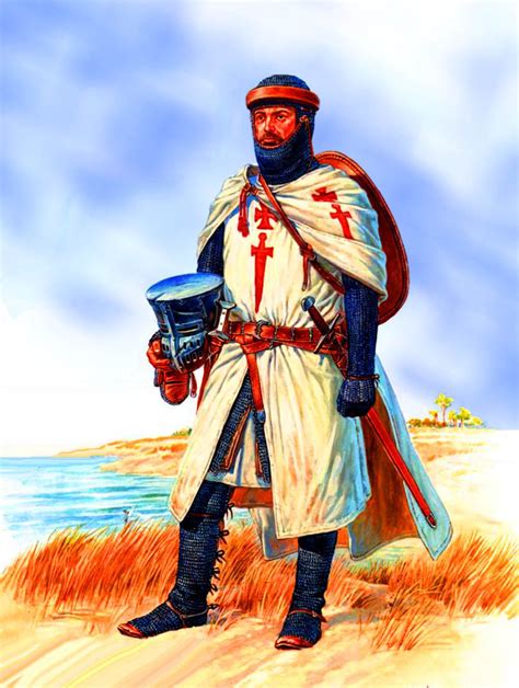 Templar Knight Crusader Knight Medieval Armor Ancient Warriors
