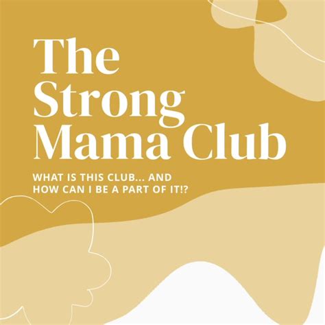 The Strong Mama Club Home