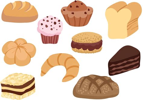 Free French Pastry Vectors 164240 Vector Art At Vecteezy