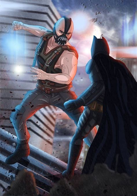 Bane Vs Batman By Lightning Stroke On Deviantart The Dark Knight