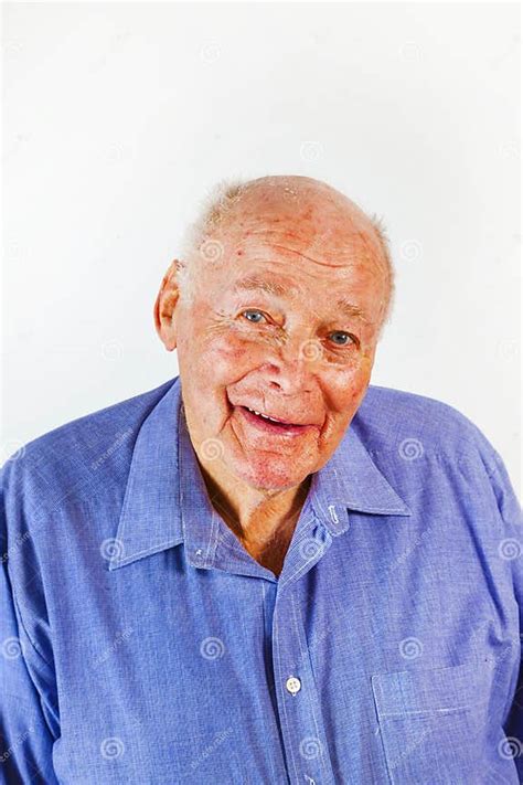Old Man With Bald Head Stock Photo Image Of Health Help 37383994