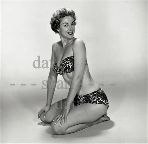 1950s Ron Vogel Negative Sexy Pinup Girl Susan Drazin Bikini Cheesecake
