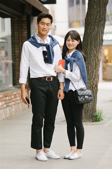 12 Photos That Prove The Matchy Matchy Korean Couple Look Is Street